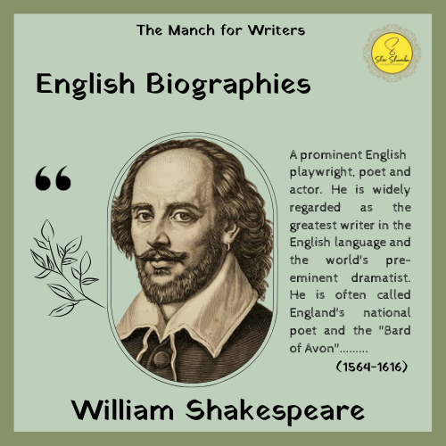 English Biography page Poster